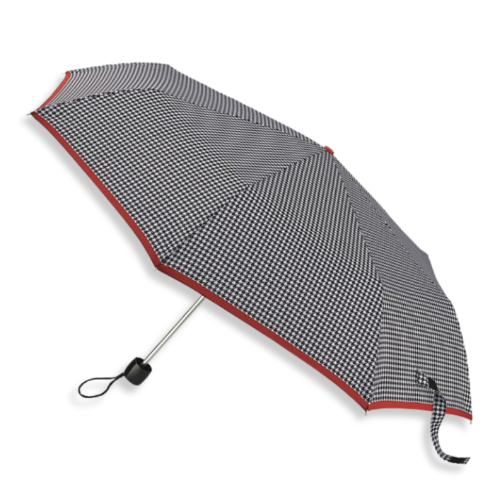 Fulton Mini-lite Houndstooth Umbrella