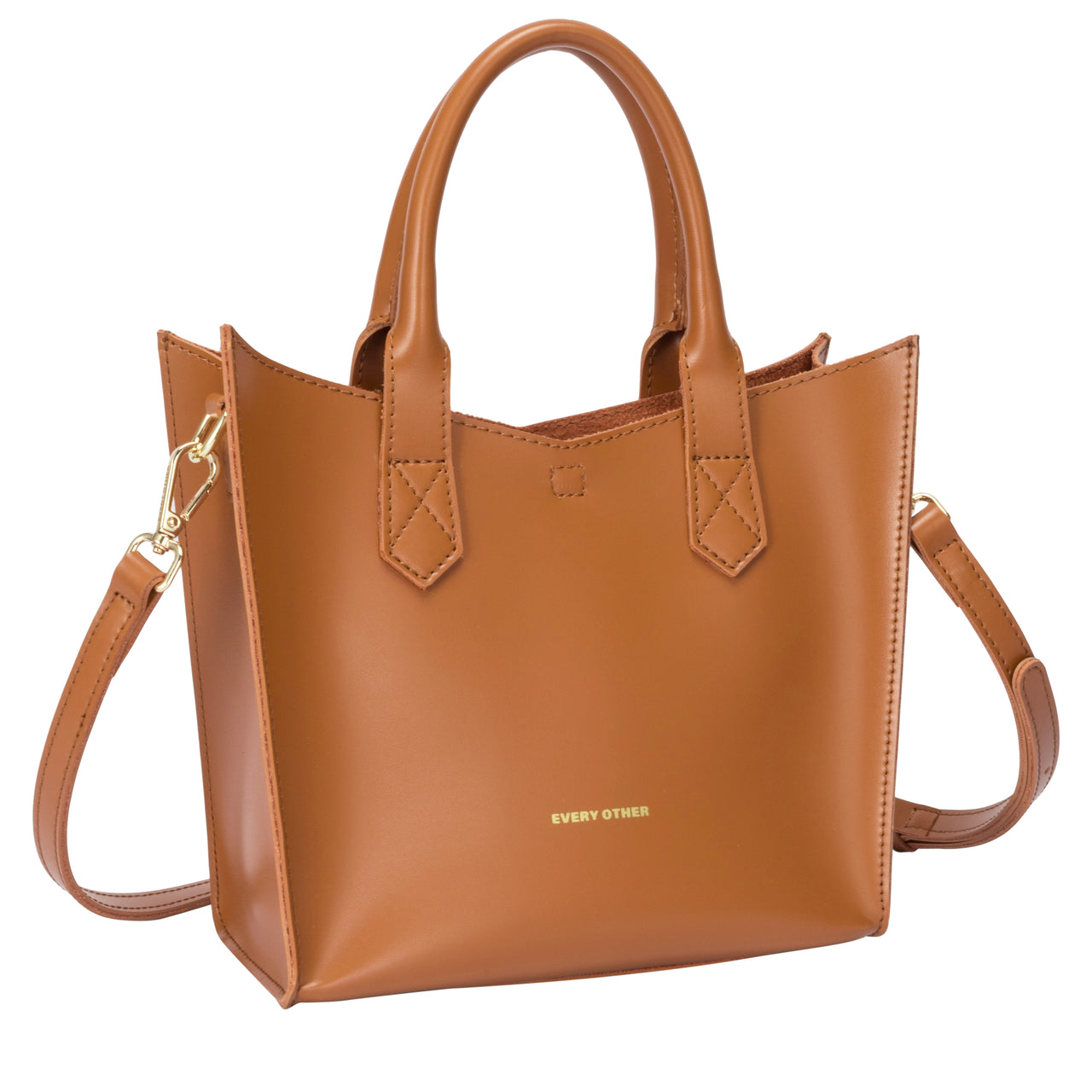 Every Other Twin Strap Medium Grab - Tan