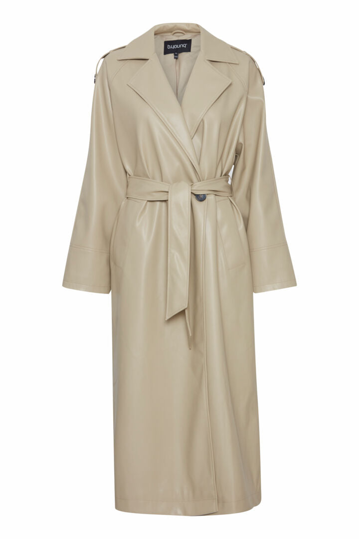 B.Young Dafany Beige Trench Coat