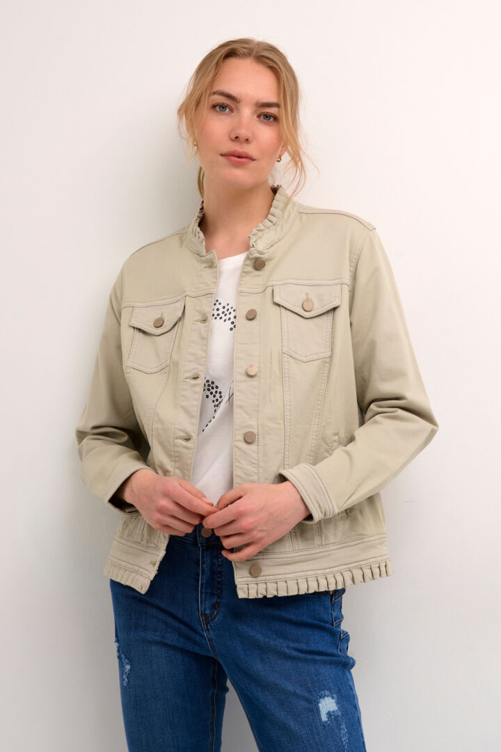 【美品】digne ディニュ summer jacket cream digne summer jacket cream