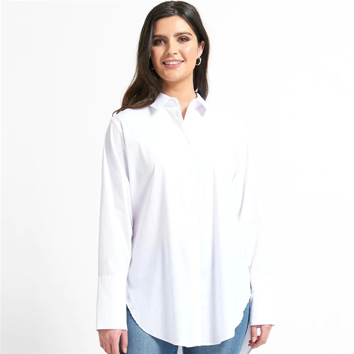 Foil 'Million Collar Question' White Shirt