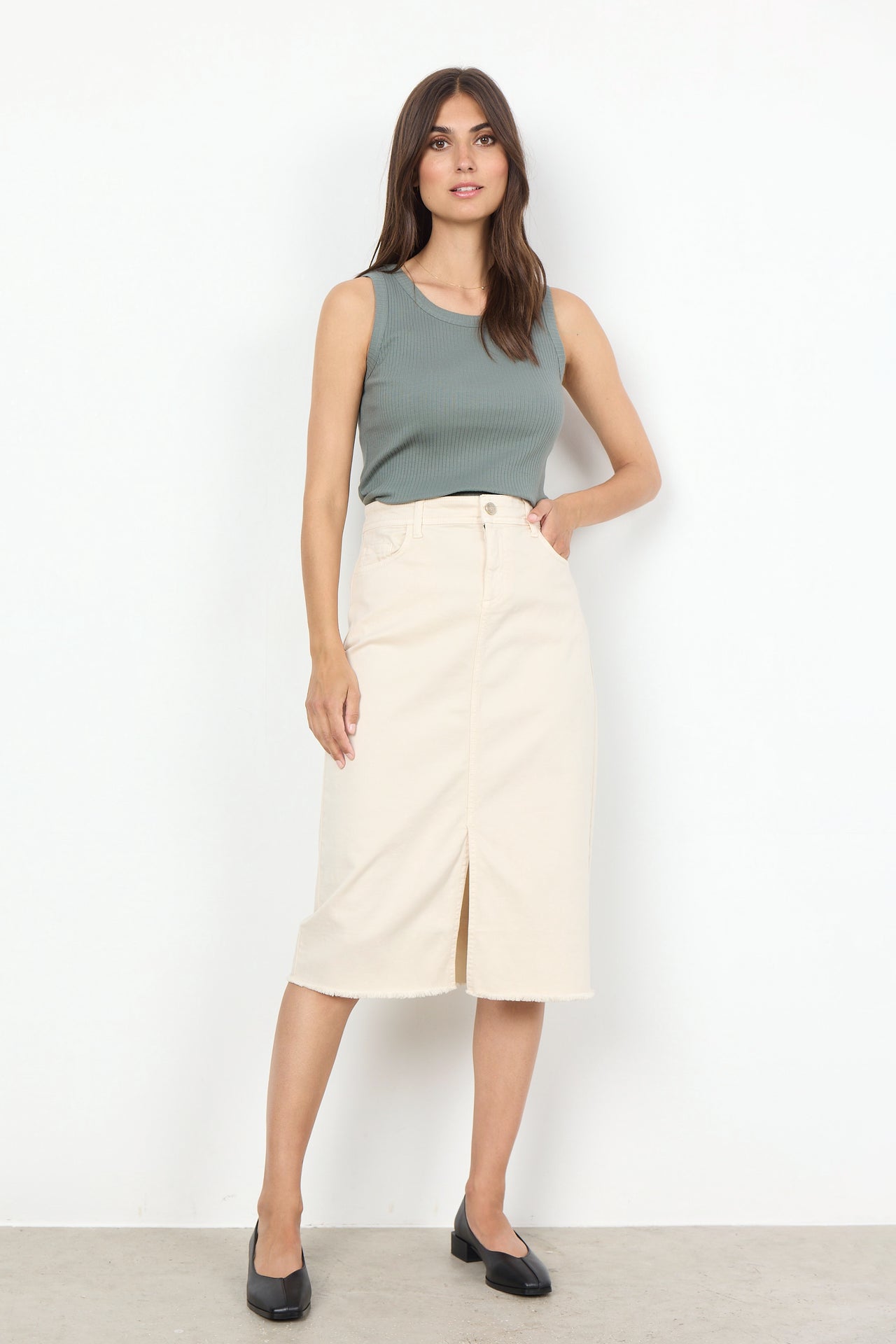 Soya Concept Erna Cream Skirt