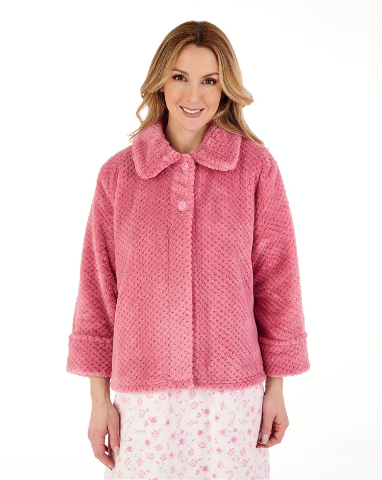 Soft fleece bed jacket online