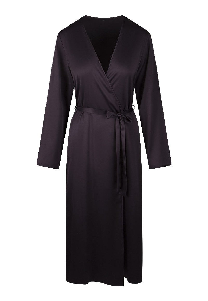 LINGADORE KIMONO - DARK PEPPER LINGADORE KIMONO - DARK PEPPER