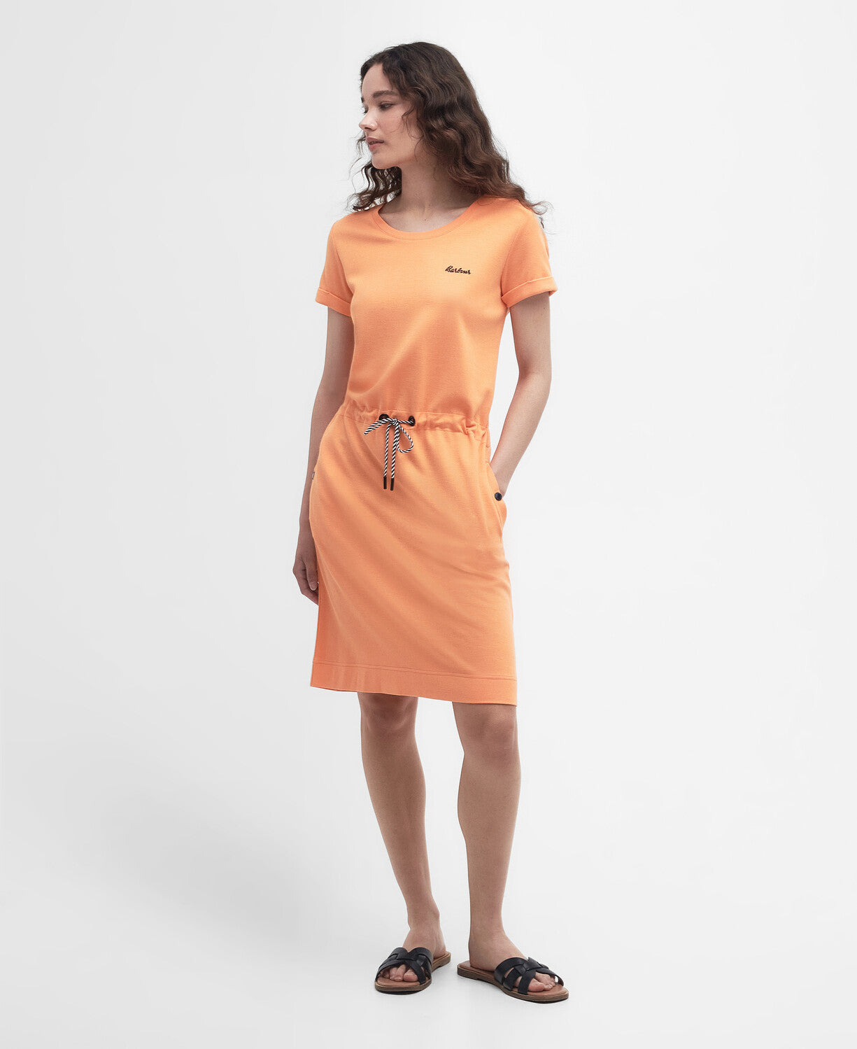 Barbour Baymouth Apricot Crush Dress
