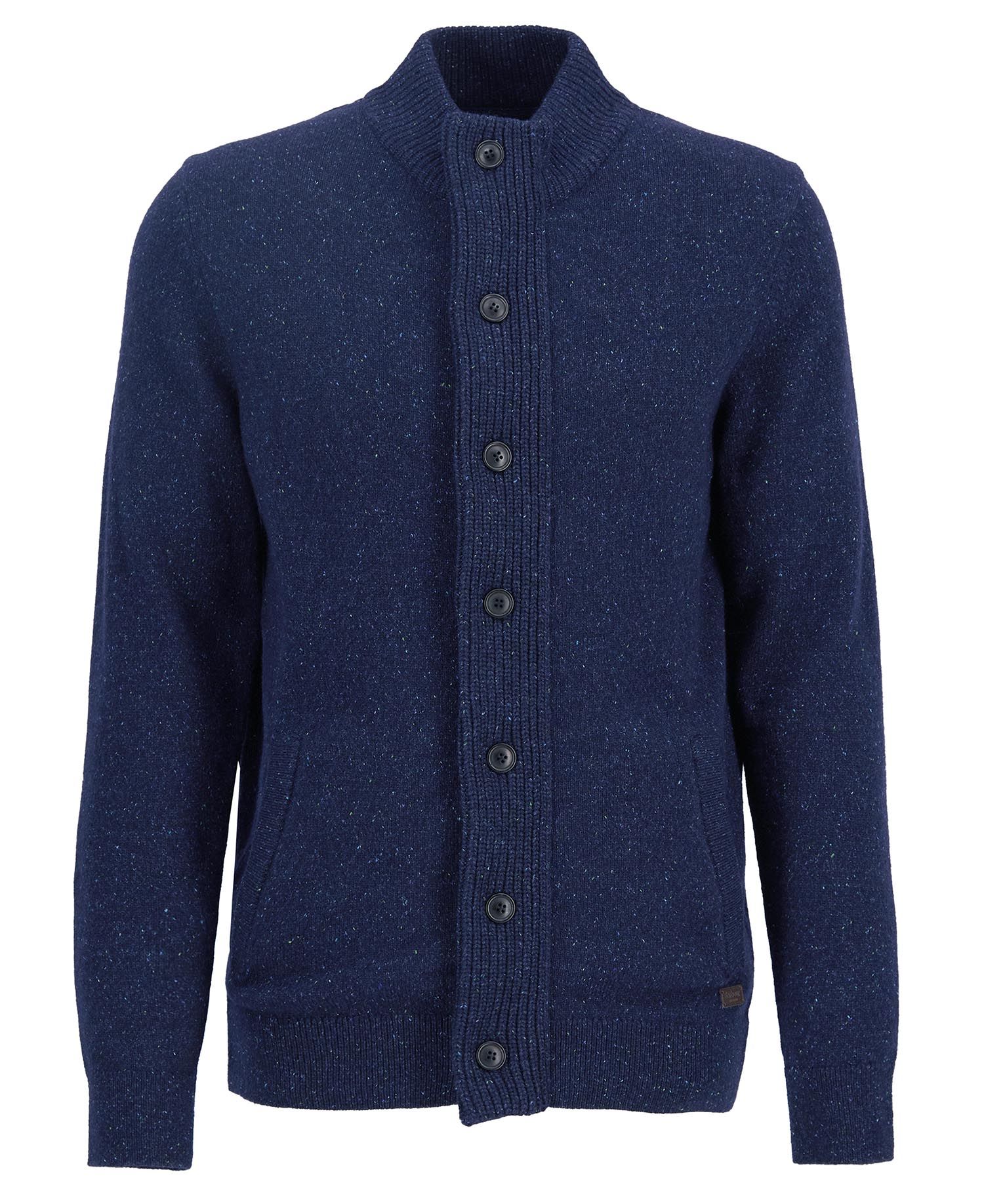 Barbour Essential Tisbury Zip Through Cardigan Navy/Bodenhams