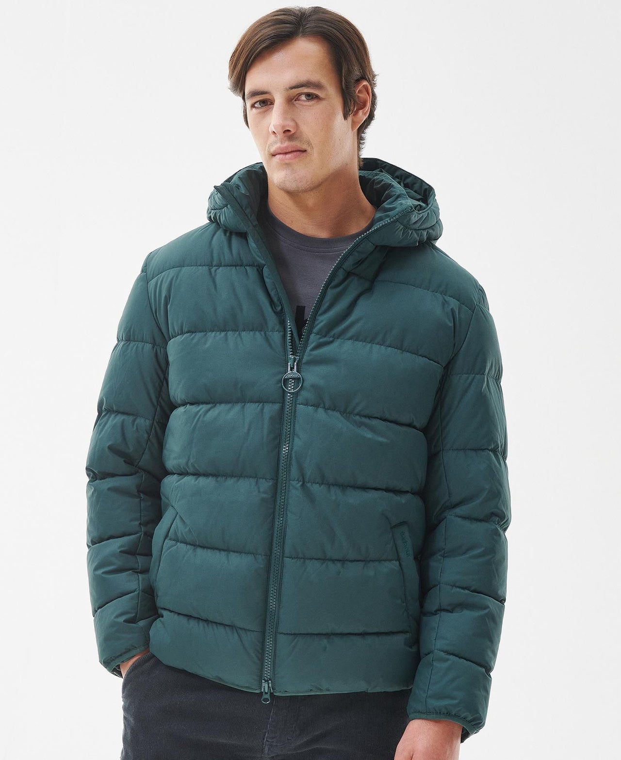 Barbour Green Barton Quilted Jacket