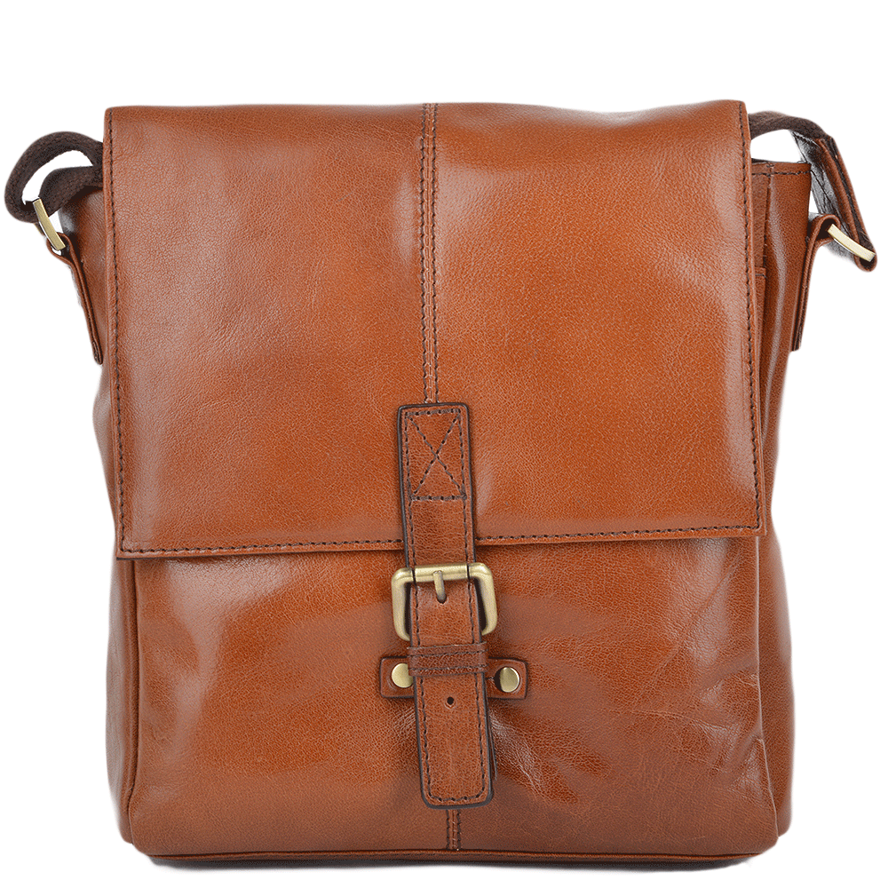 Ashwood Leather Westminster Murphy Chestnut Small Body Bag