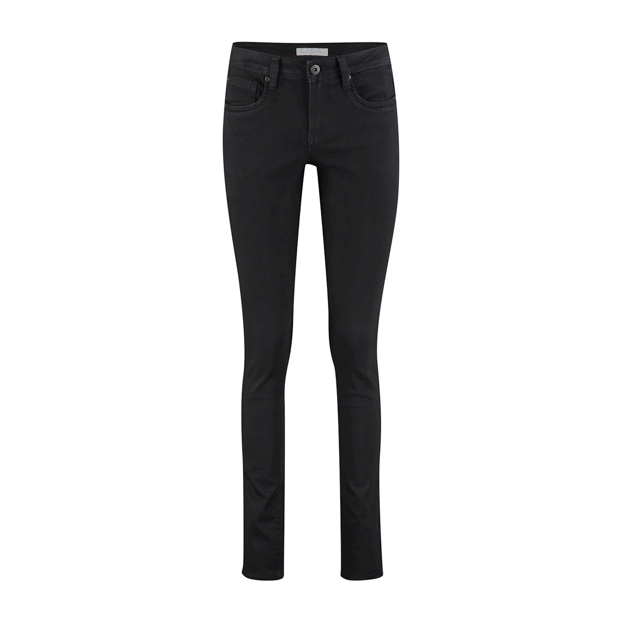 Red Button Jimmy Jeans - Black