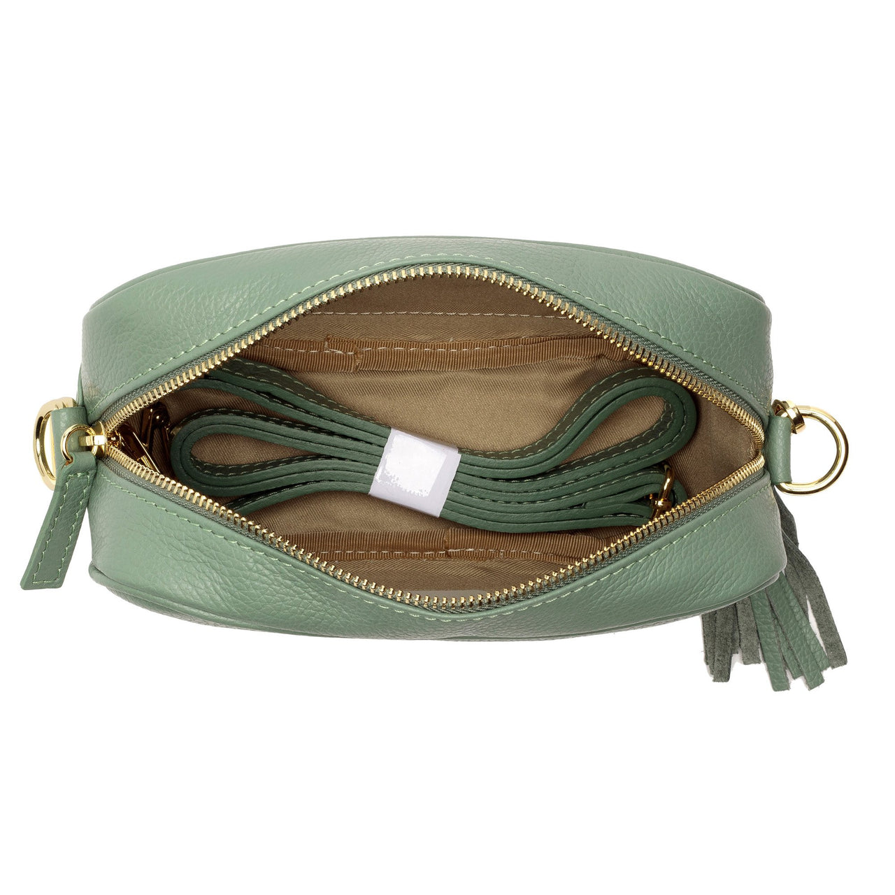 Elie Beaumont Crossbody Handbag - Mint