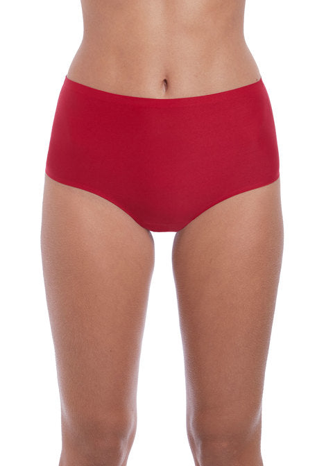 Fantasie Smoothease Invisible Stretch Briefs - Red