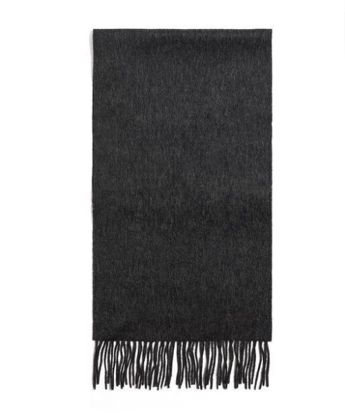 Failsworth Lambswool Charcoal Scarf