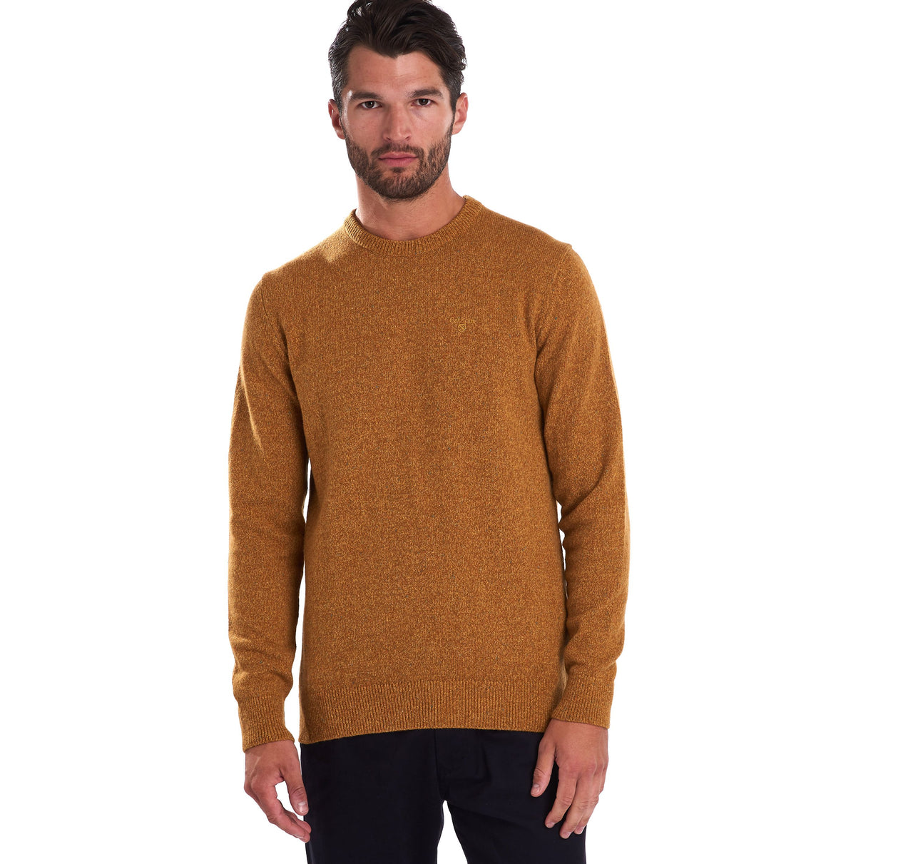 Barbour Tisbury Crew Neck Jumper - Copper