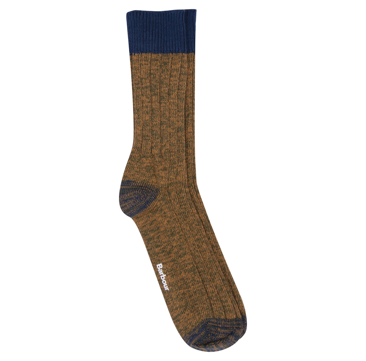 Barbour Twisted Contrast Socks - Golden Twist