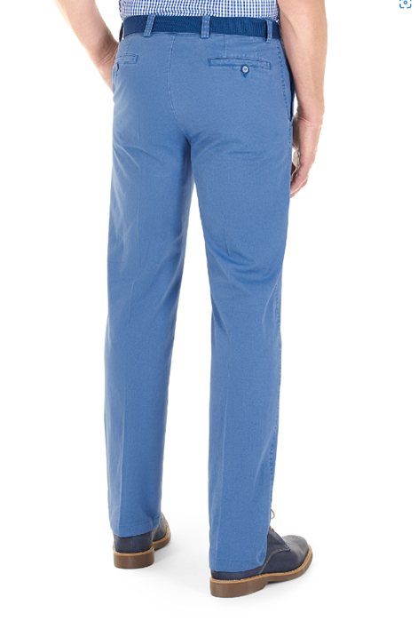 Gurteen Spring Stretch Air Force Blue Longford Trousers
