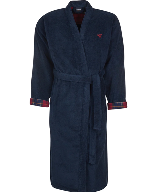 Barbour dressing gown mens sales