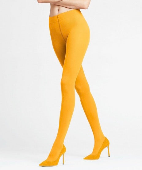FALKE Pure Matt 50 DEN Womens Tights Curcuma
