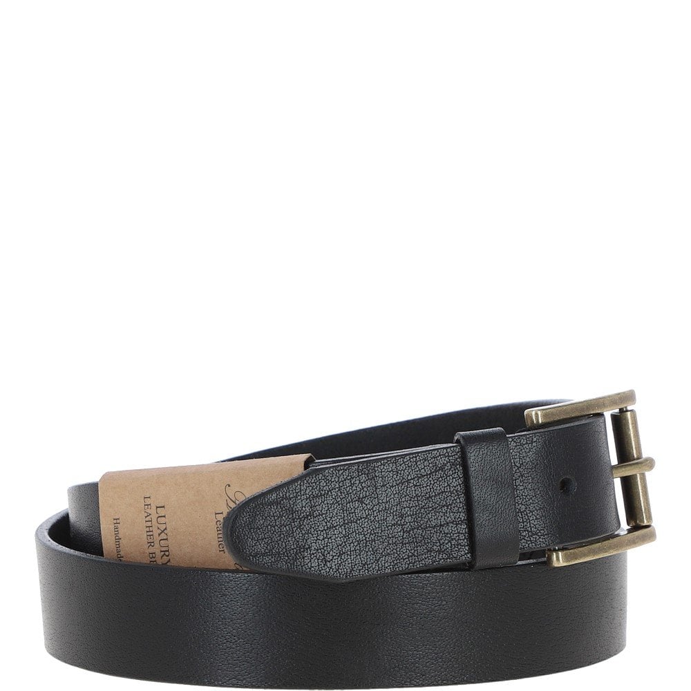 Ashwood Leather Men's Black '109' Leather Belt