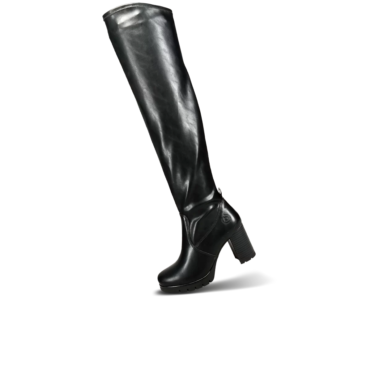 Bugatti Ladies Overknee Black Boots