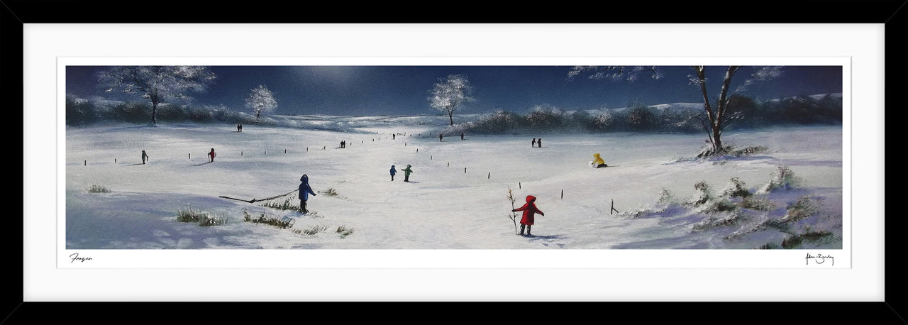 Artko 'Frozen' Framed Picture