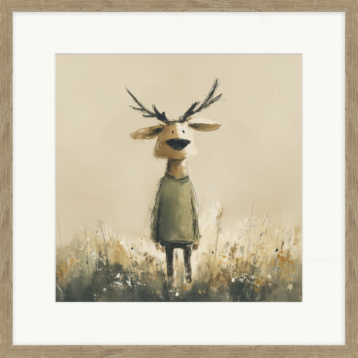 Stick Leg Stag ArtKo
