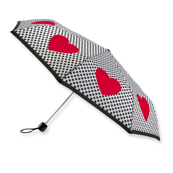 Fulton Love Hearts Spots Umbrella