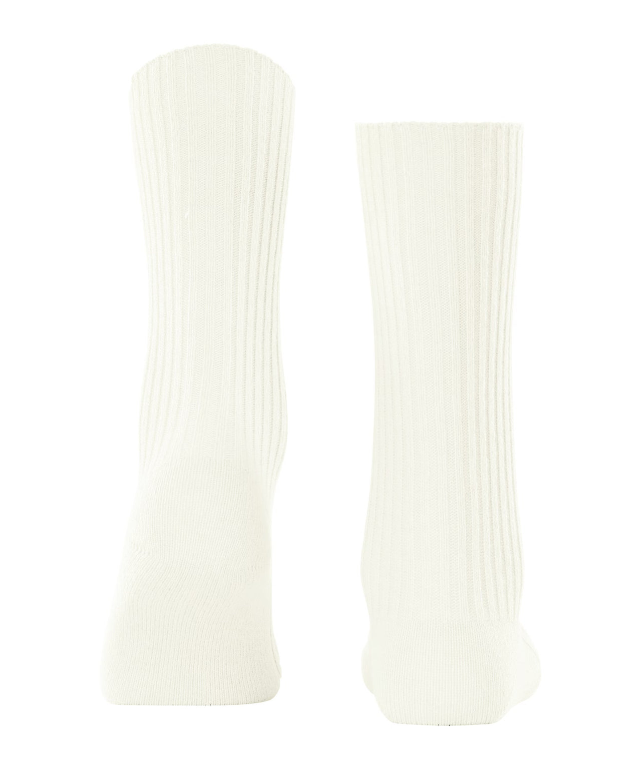 Falke Women Cosy Wool Boot Socks - Off-White