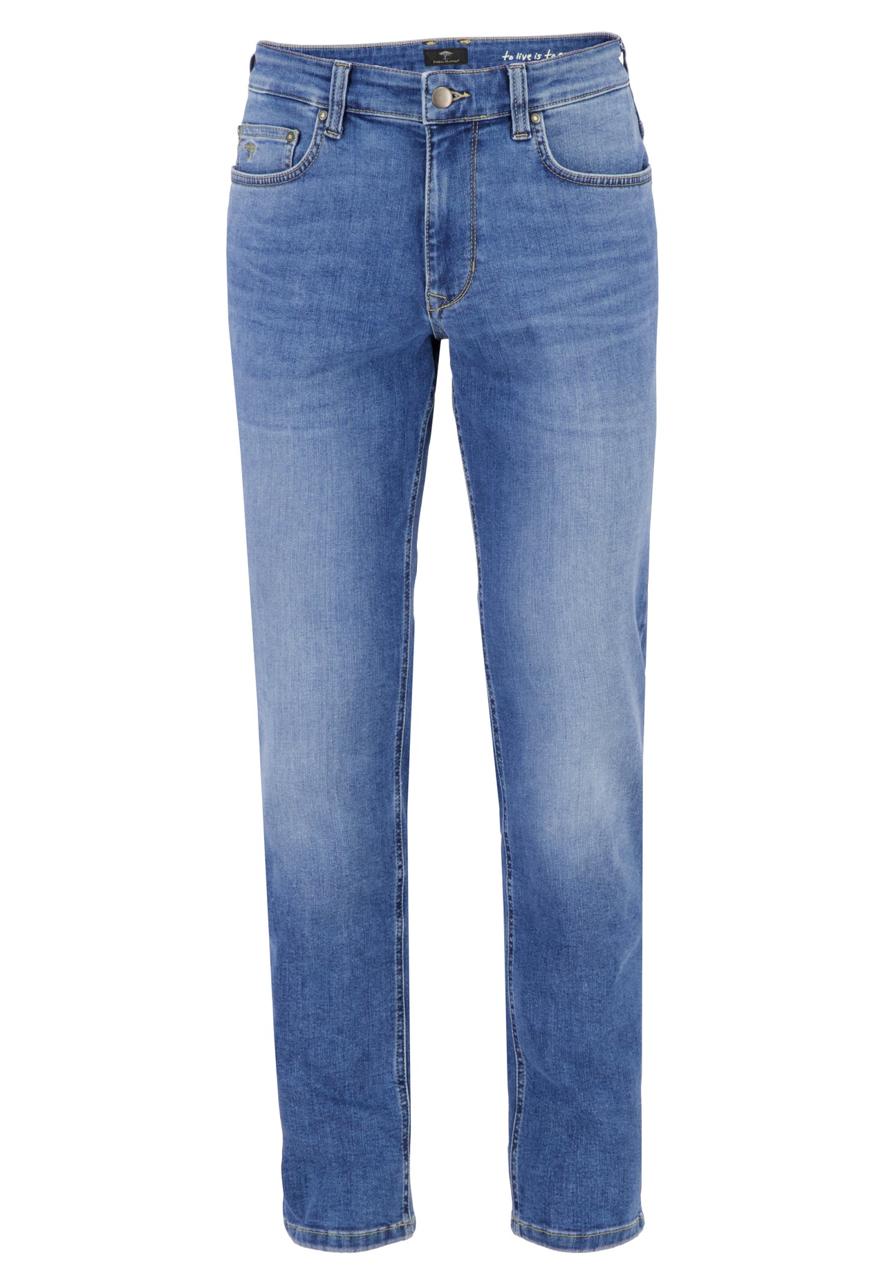 Fynch-Hatton Tapered Slim - Mid Blue