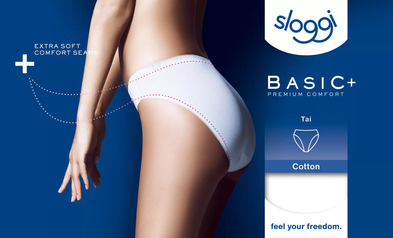 Sloggi Basic White Tai Briefs