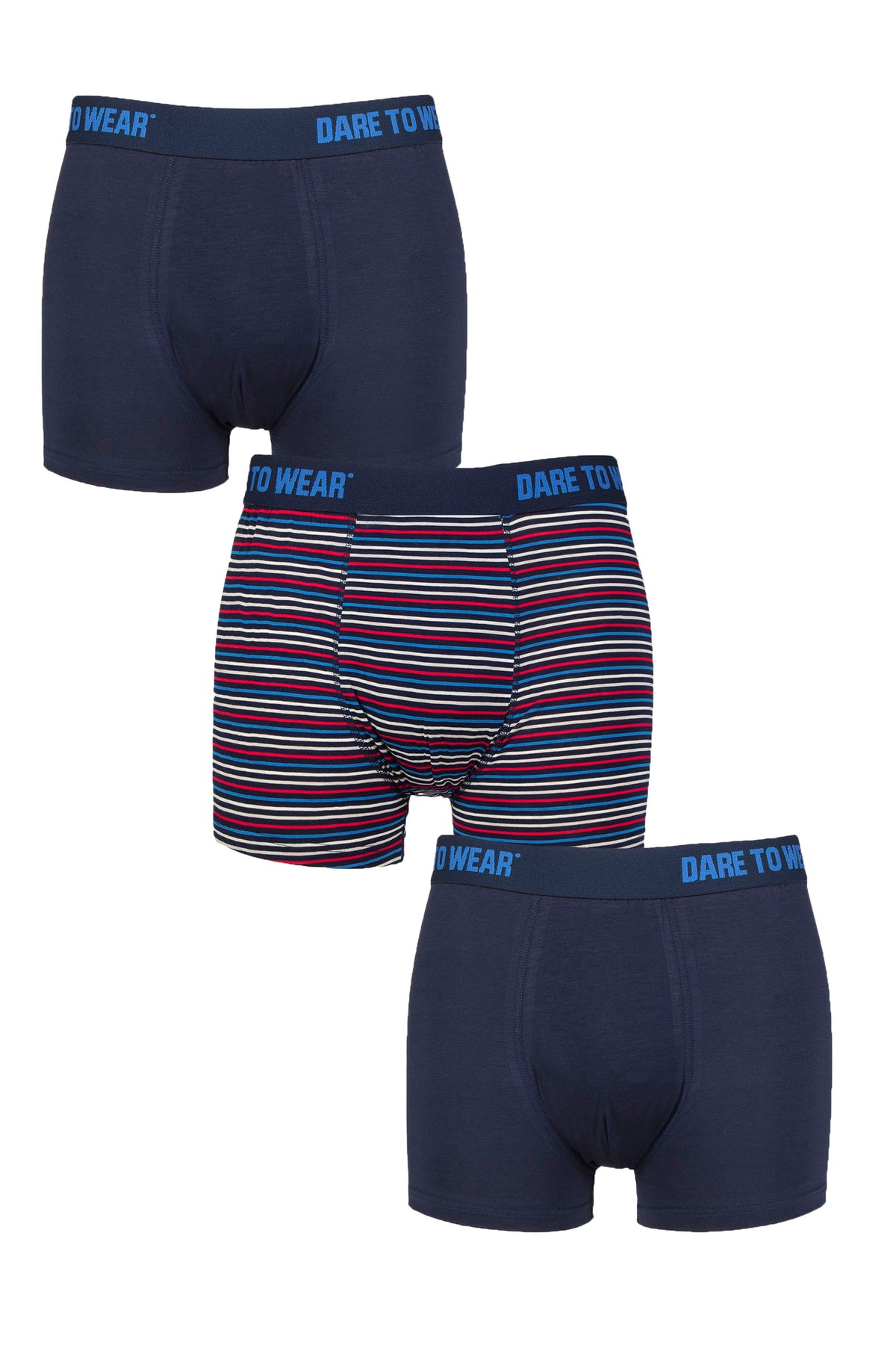 Sockshop Mens Bamboo Plain & Striped Trunks