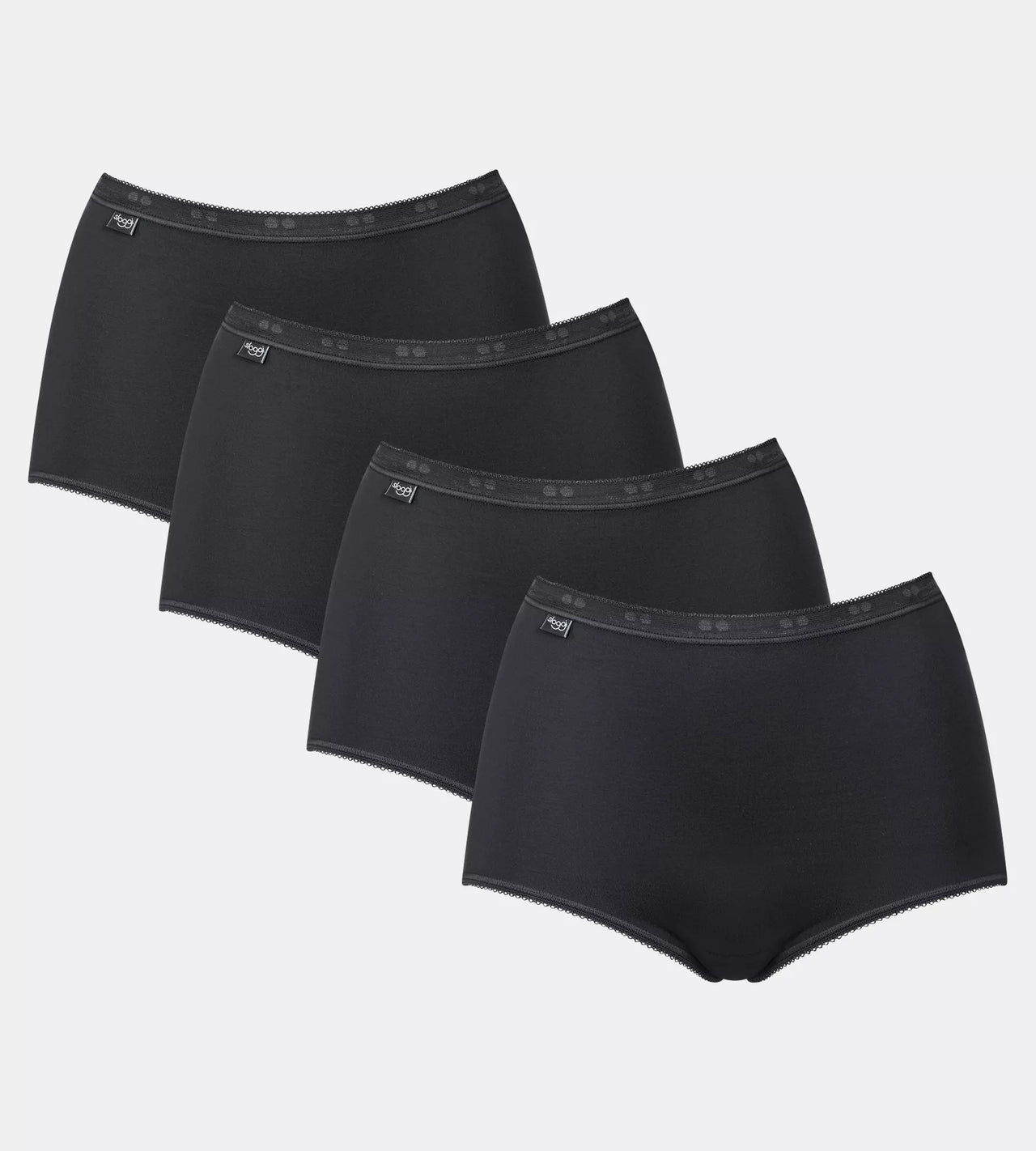 Sloggi Basic Maxi Black 4 Pack