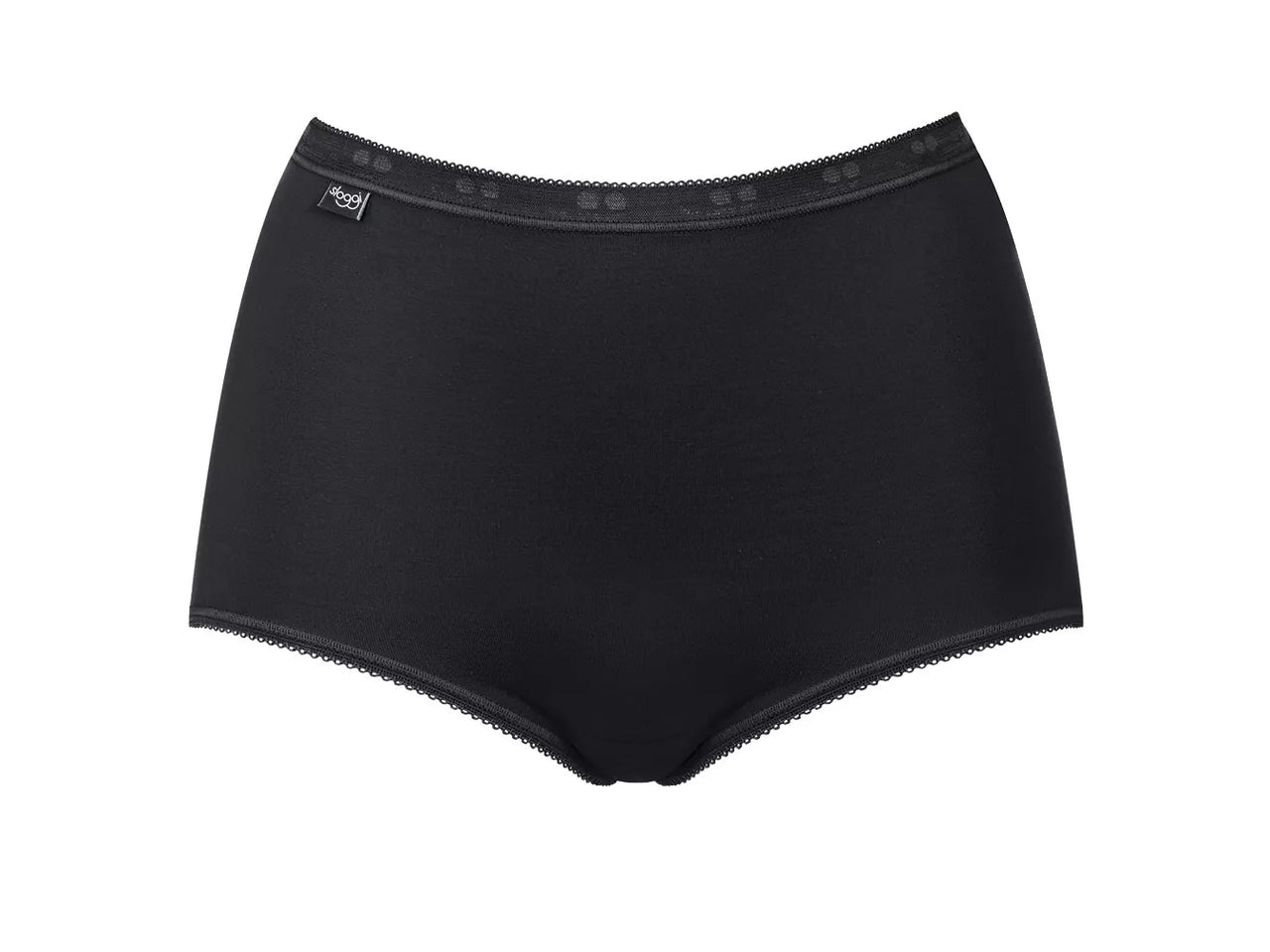Sloggi Basic Maxi Black Briefs