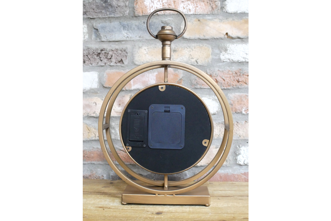 Dutch Imports Freestanding Clock With Cogs
