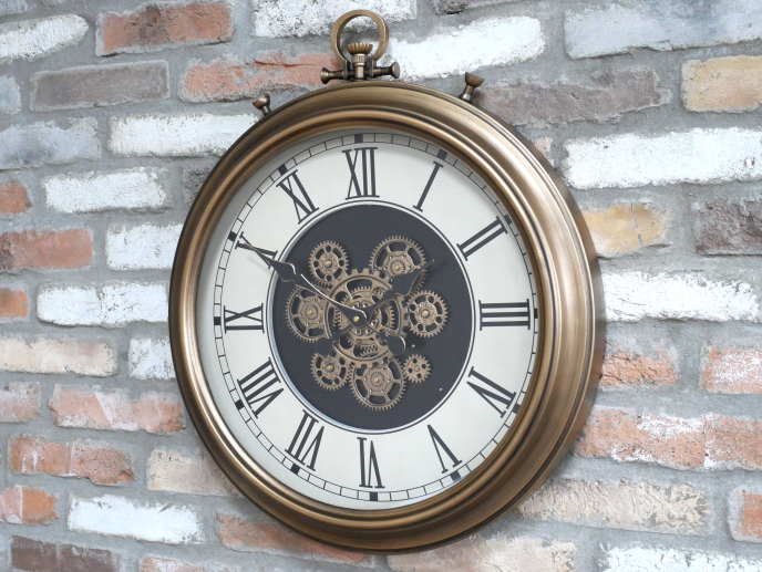 Dutch Imports Wall Clock With Cogs