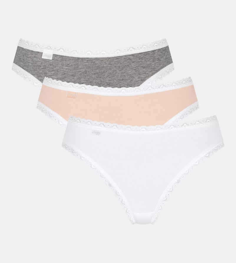 Sloggi Weekend Tai 3Pack Briefs - Light Combination
