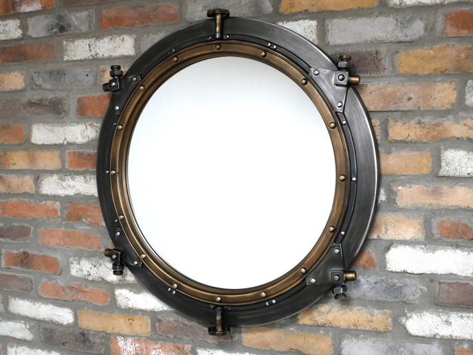 Dutch Imports Circle 'Ship Style' Mirror