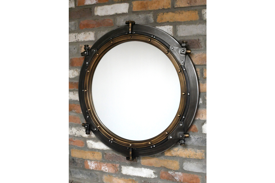 Dutch Imports Circle 'Ship Style' Mirror