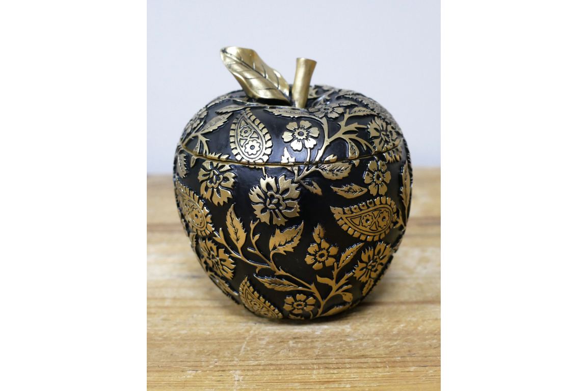Dutch Imports Gold & Black Apple Box