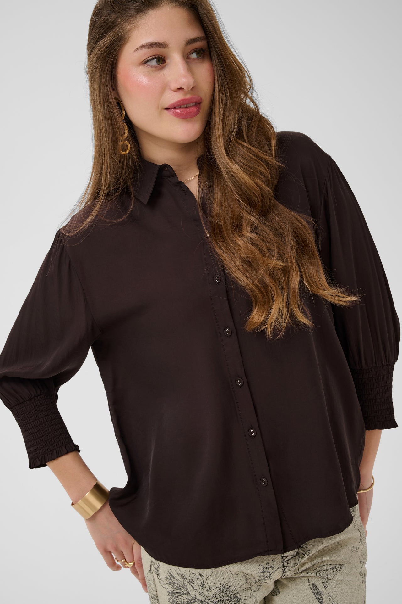 Cream NOLA Shirt - Java