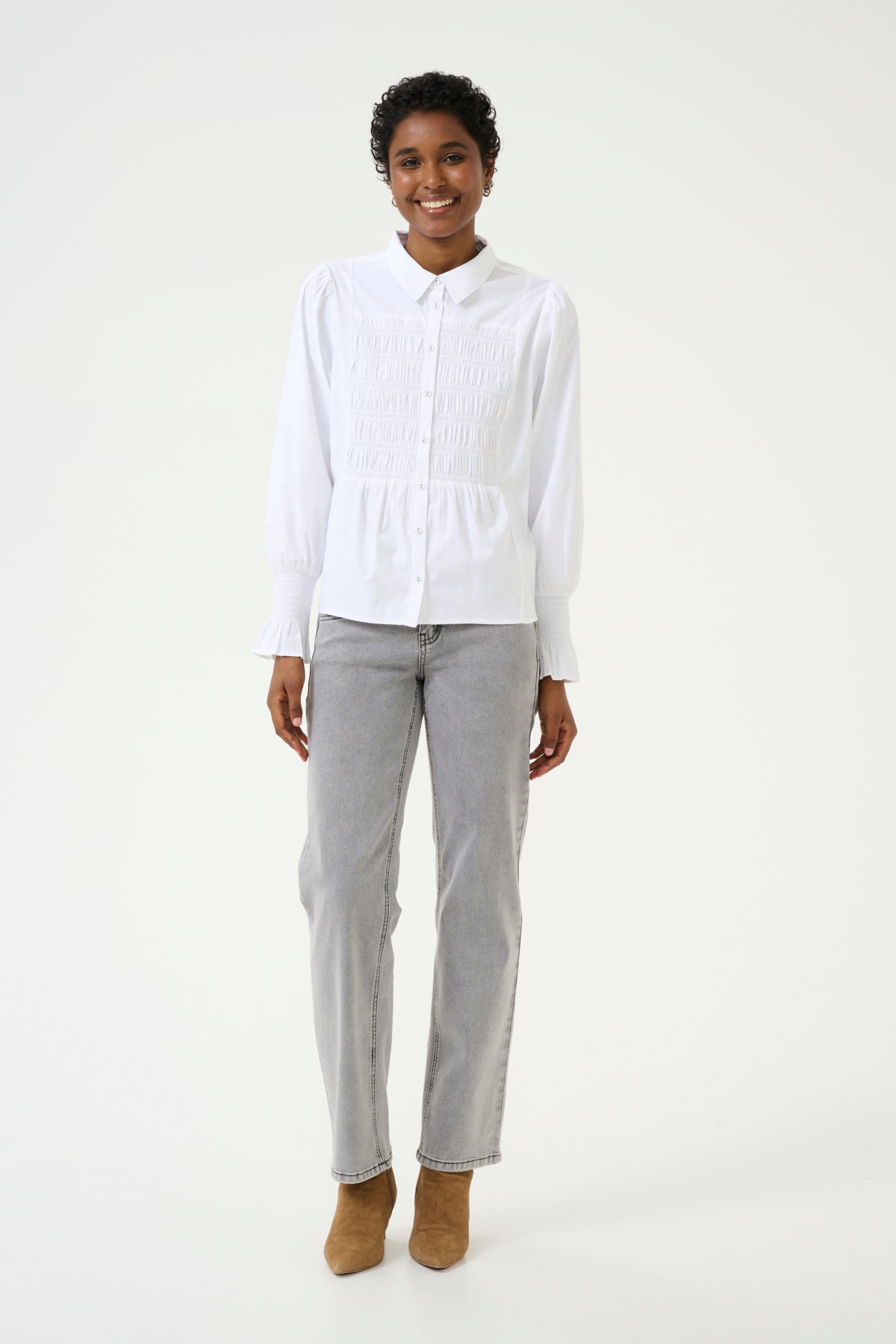 Cream Adeline White Shirt
