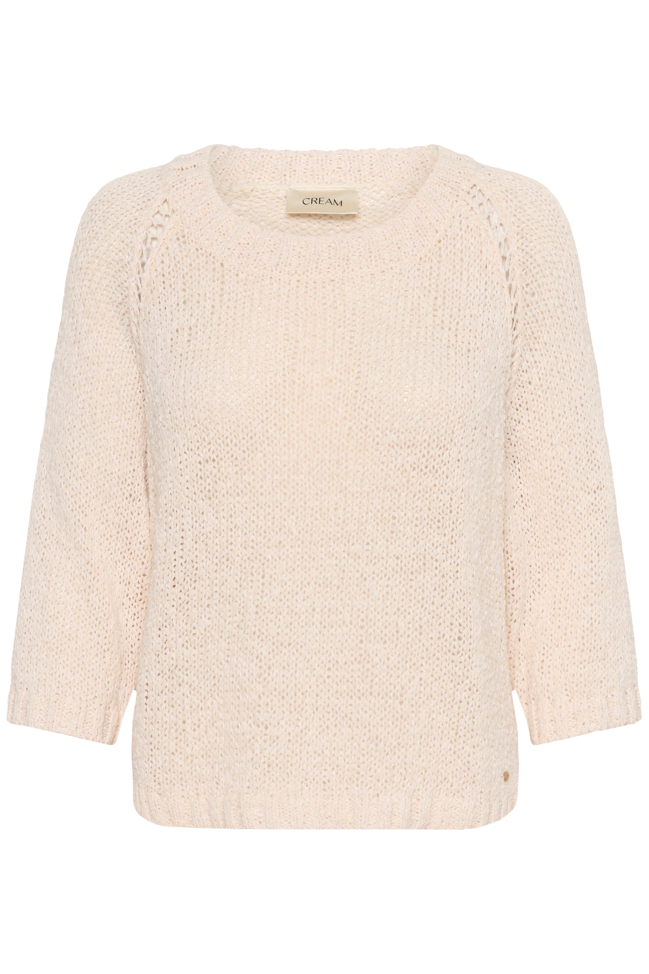Cream STEF Jumper - Perfectly Pale Melange