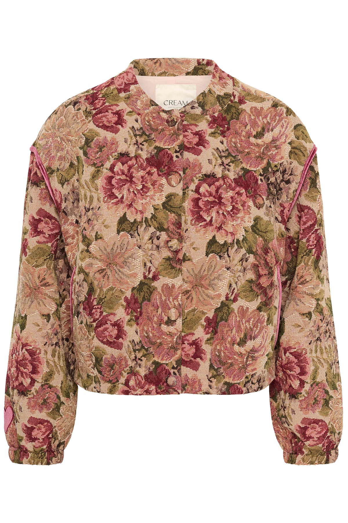 Cream PETUJA Jacket - Vintage Rose