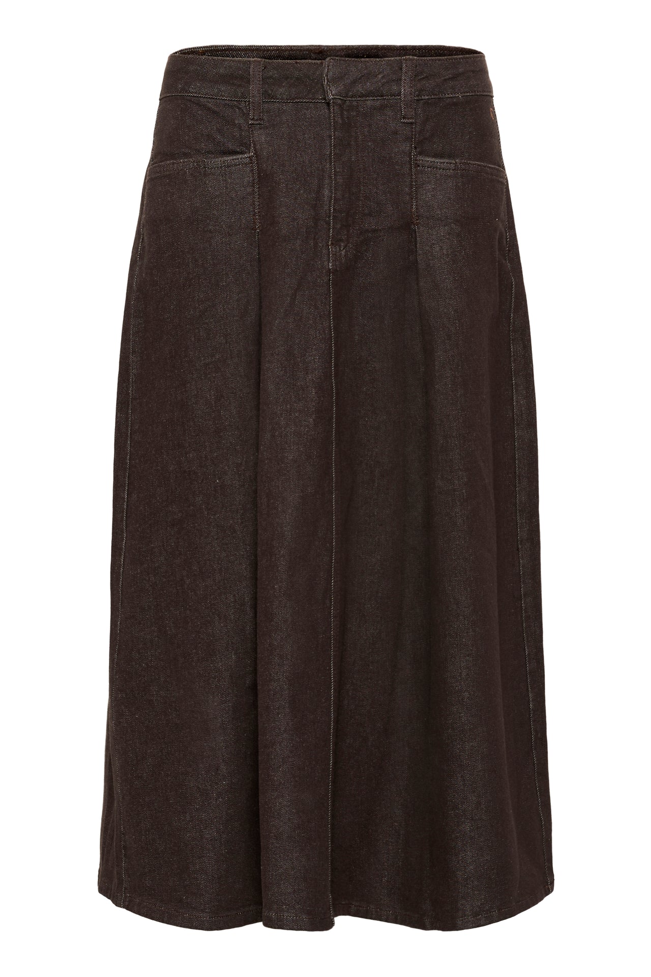Cream RENAI Denim Skirt - Java