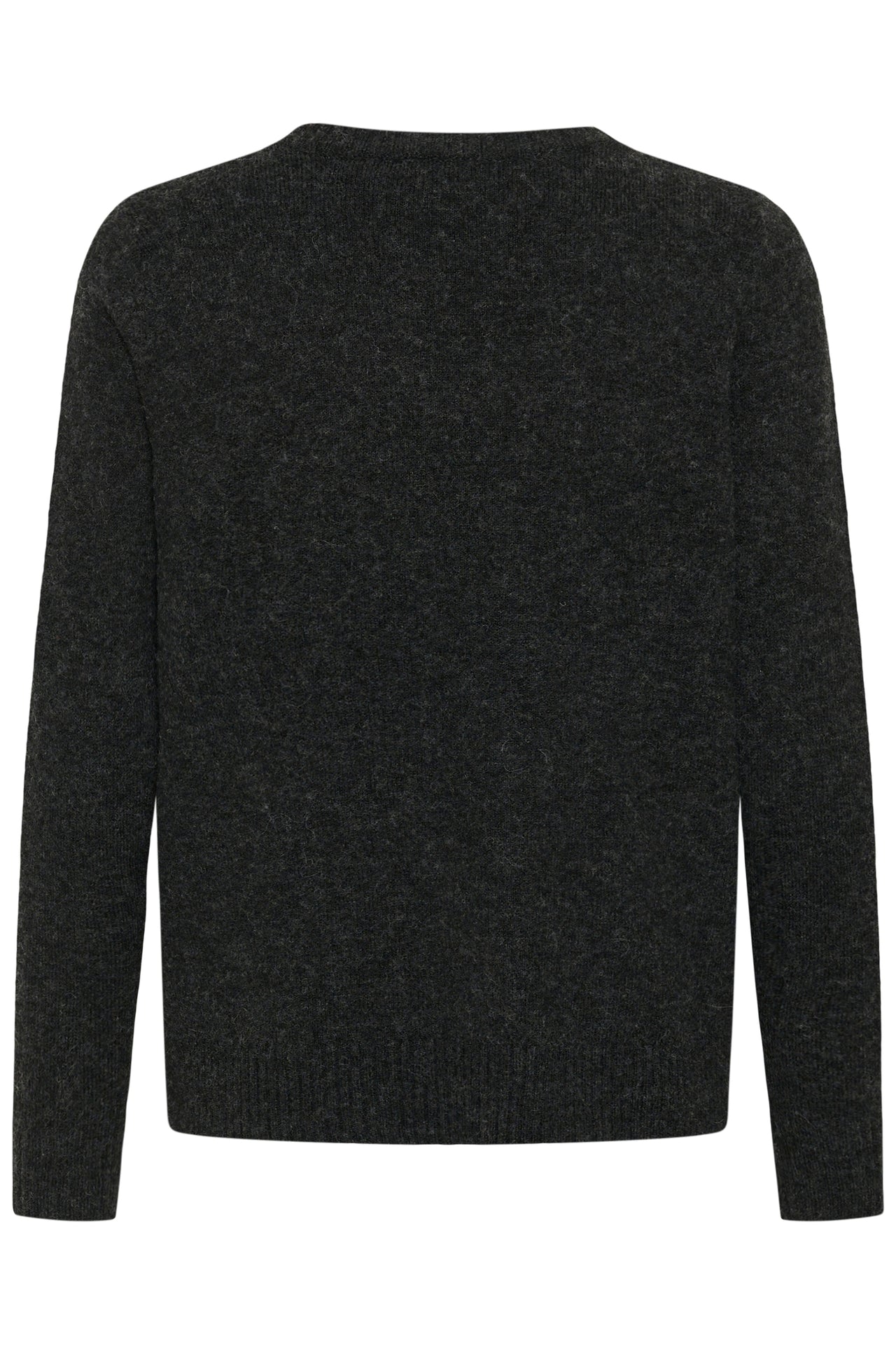 Cream HOPE Knitted Jumper - Pitch Black