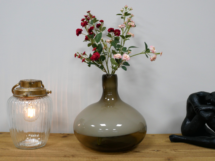 Dutch imports Slim Neck Glass Vase