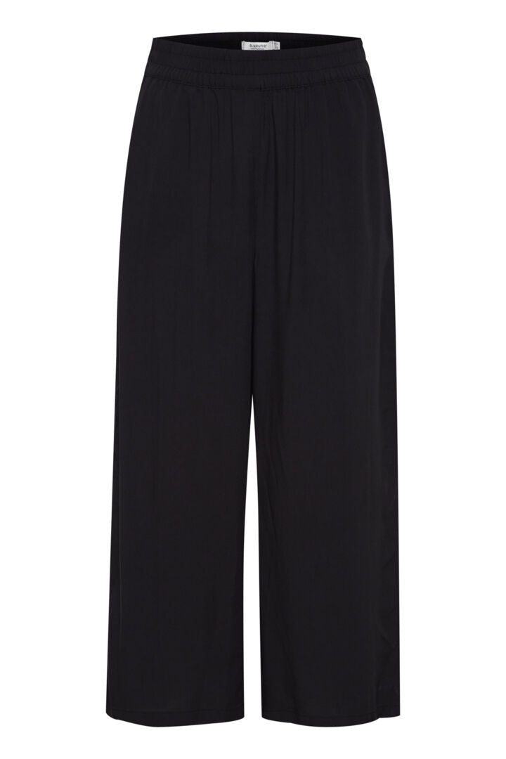 B.Young JOELLA Crop Black Trousers