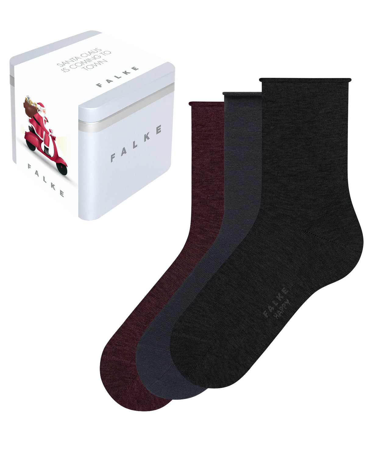 FALKE Happy Giftbox 3-Pack Women Socks - Sortiment