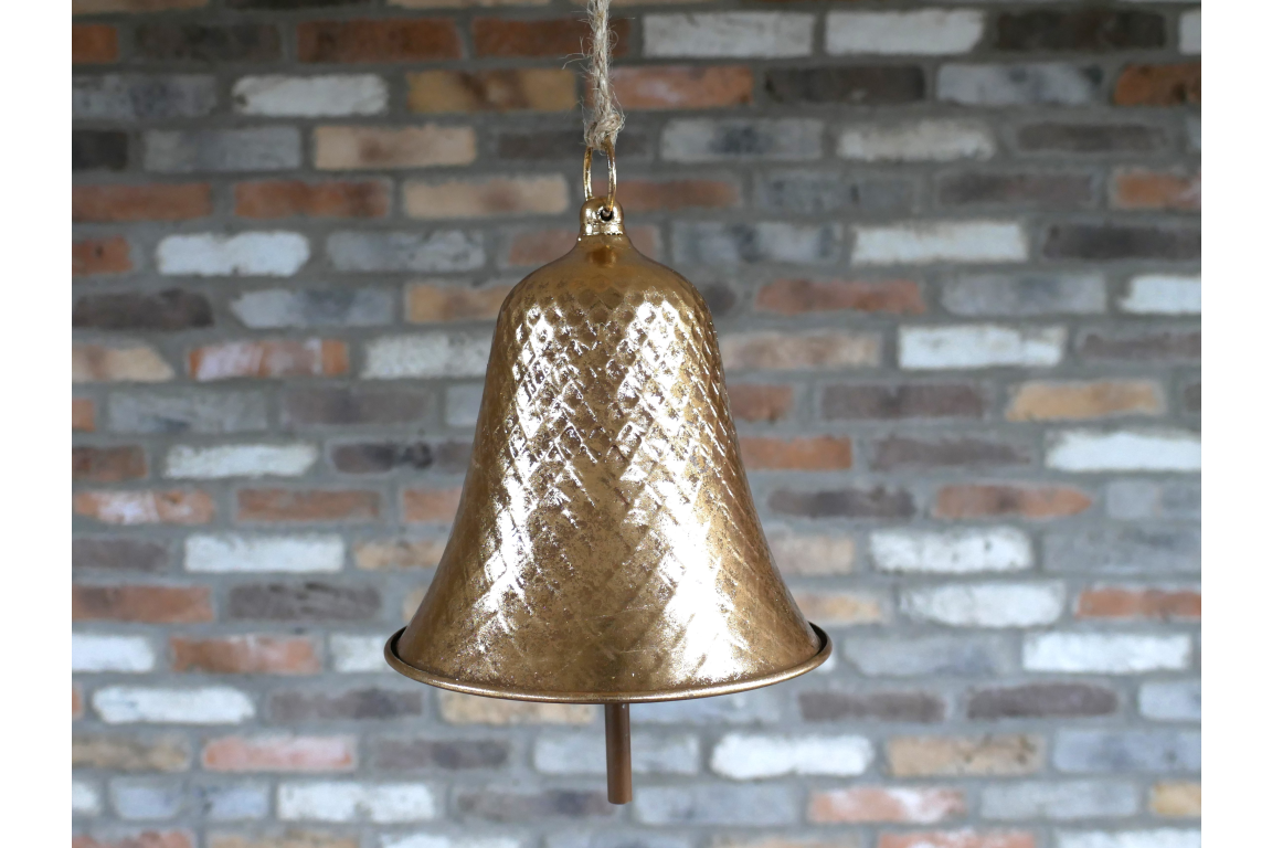 Dutch Imports Gold Hanging Bell