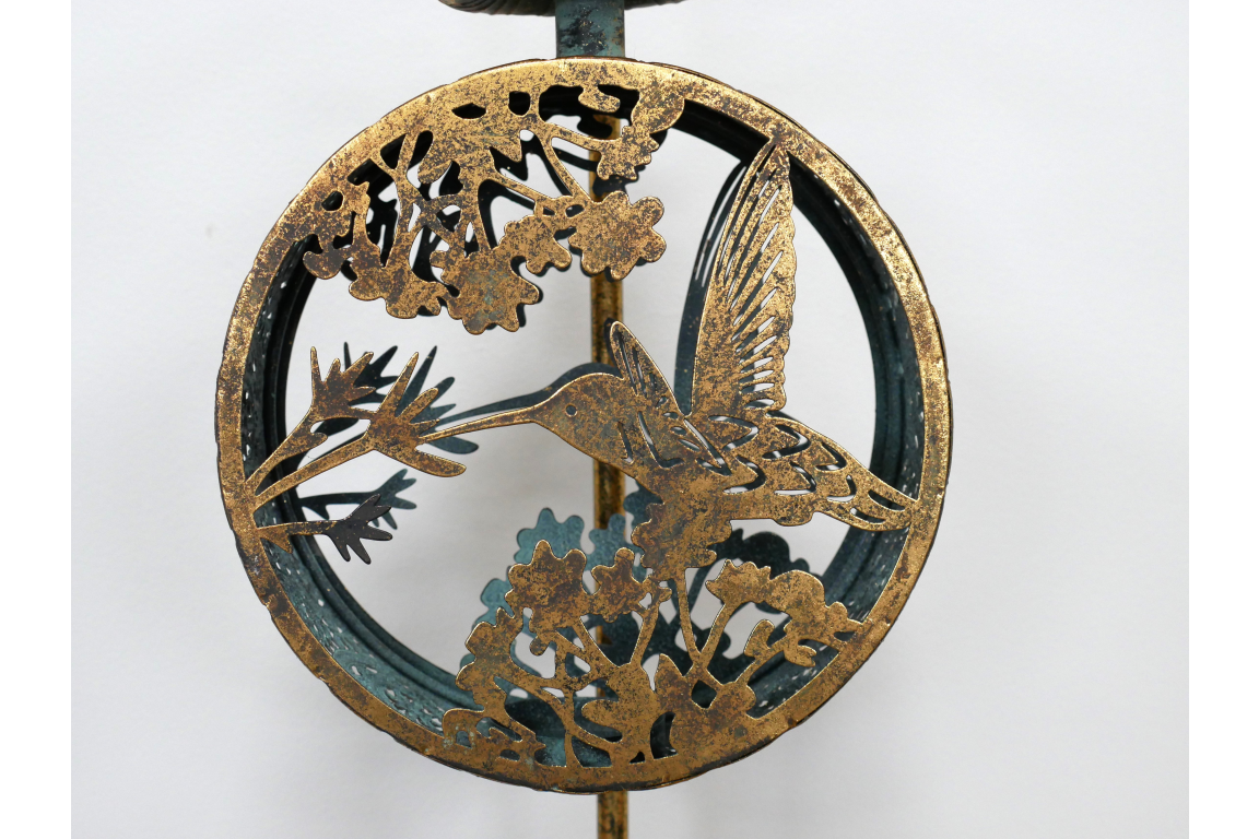 Dutch Imports Hanging Hummingbird Candle Holder