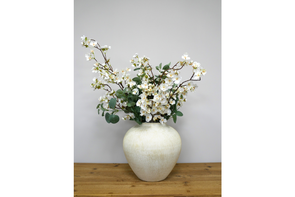 Dutch imports Stone effect Metal Vase